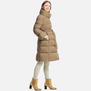 Uniqlo light weight down puffer coat size S